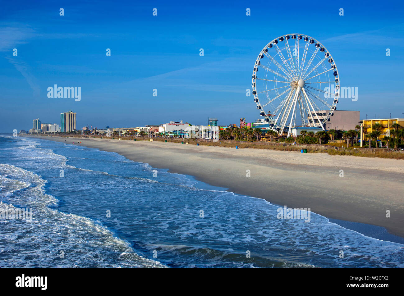 Myrtle Beach, Sky ruota, Grand Strand, Carolina del Sud Foto Stock