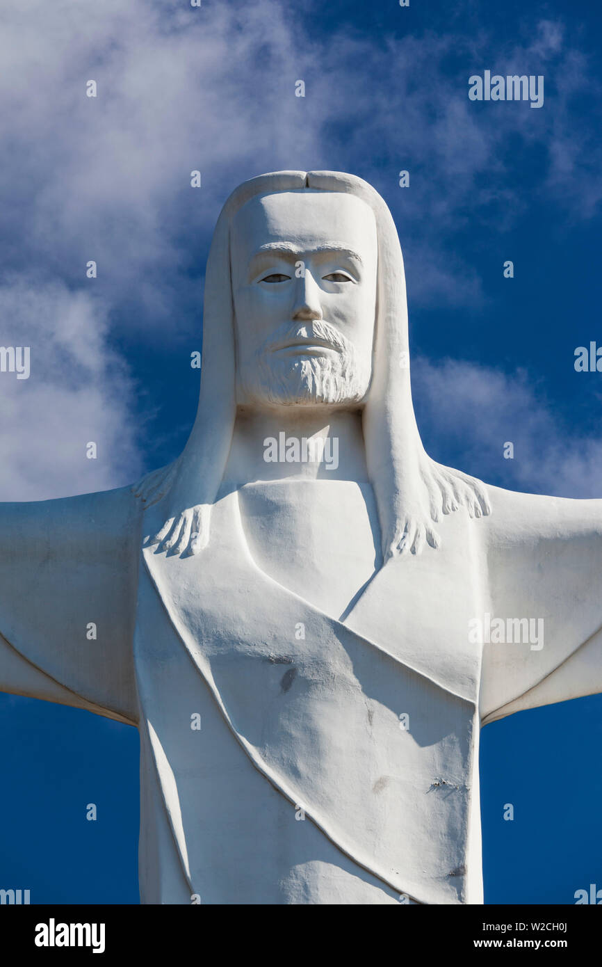 Stati Uniti d'America, Arkansas, Eureka Springs, statua del Cristo di Ozarks Foto Stock