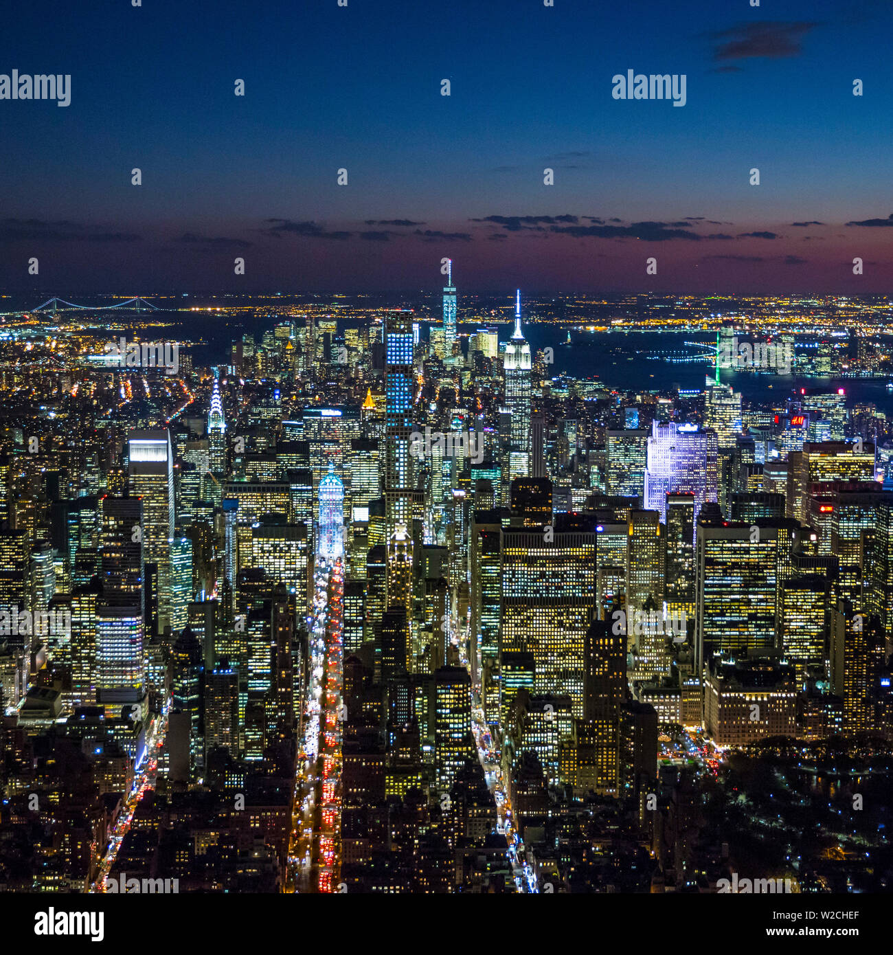 Midtown Manhattan, New York, New York, Stati Uniti d'America Foto Stock