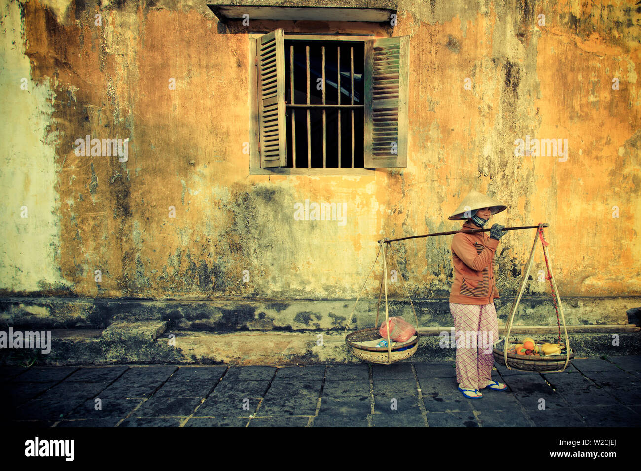 Il Vietnam, Quang Nam Hoi An old town (Sito UNESCO) Foto Stock