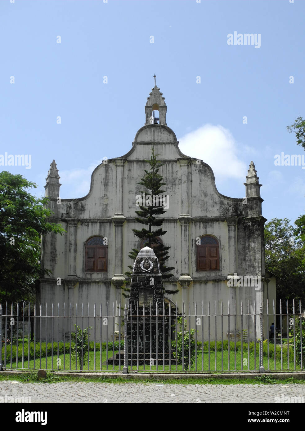 Cattedrale a Kochi Fort Kerala Foto Stock