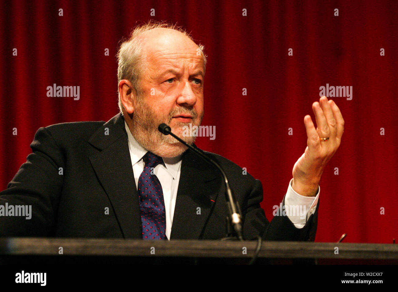 André ROSSINOT, sindaco di Nancy, colloqui di Grenoble, Isère, Francia Foto Stock