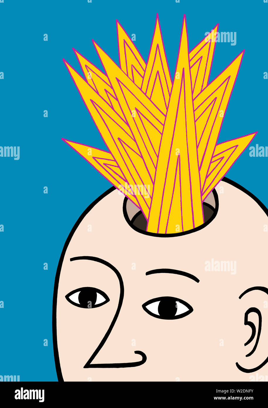 Brain storming Foto Stock