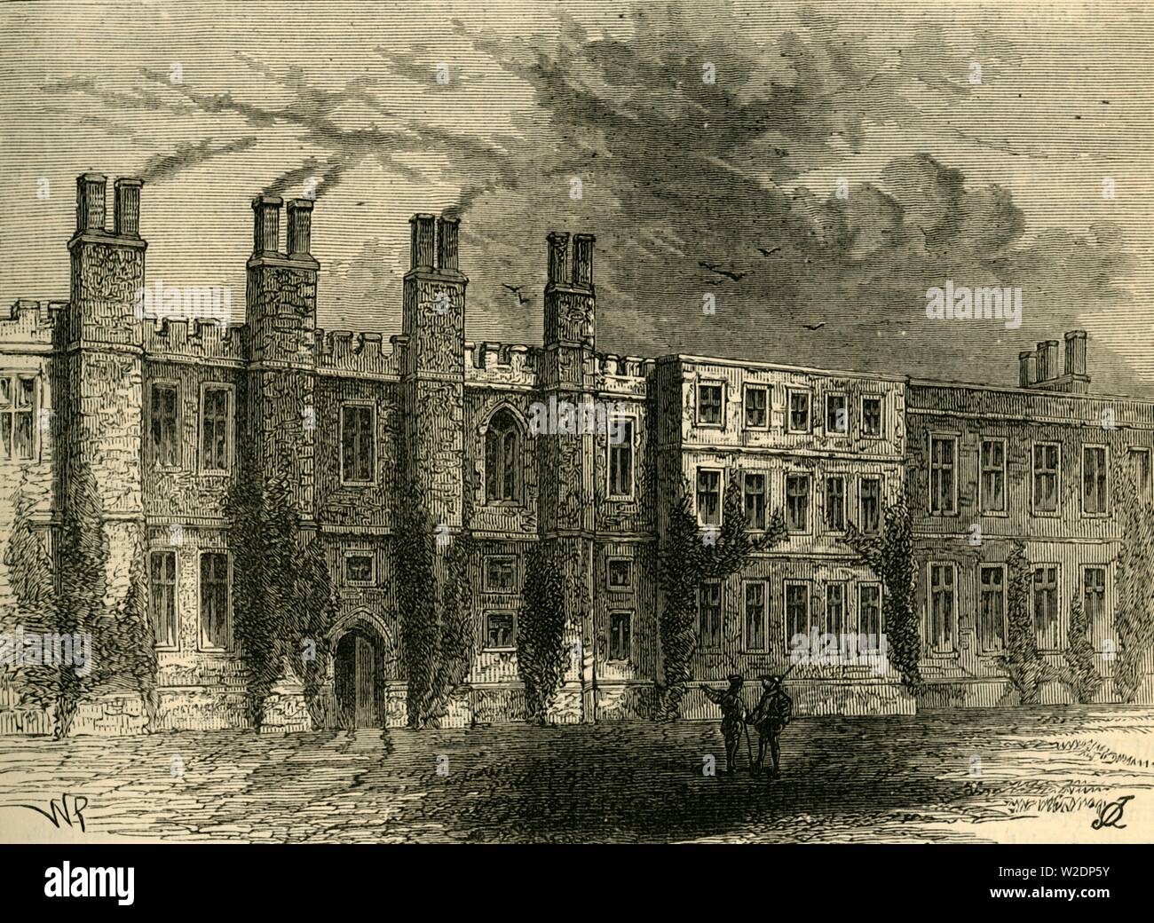 'L'Old Chelsea Manor House ', c1876. Creatore: sconosciuto. Foto Stock