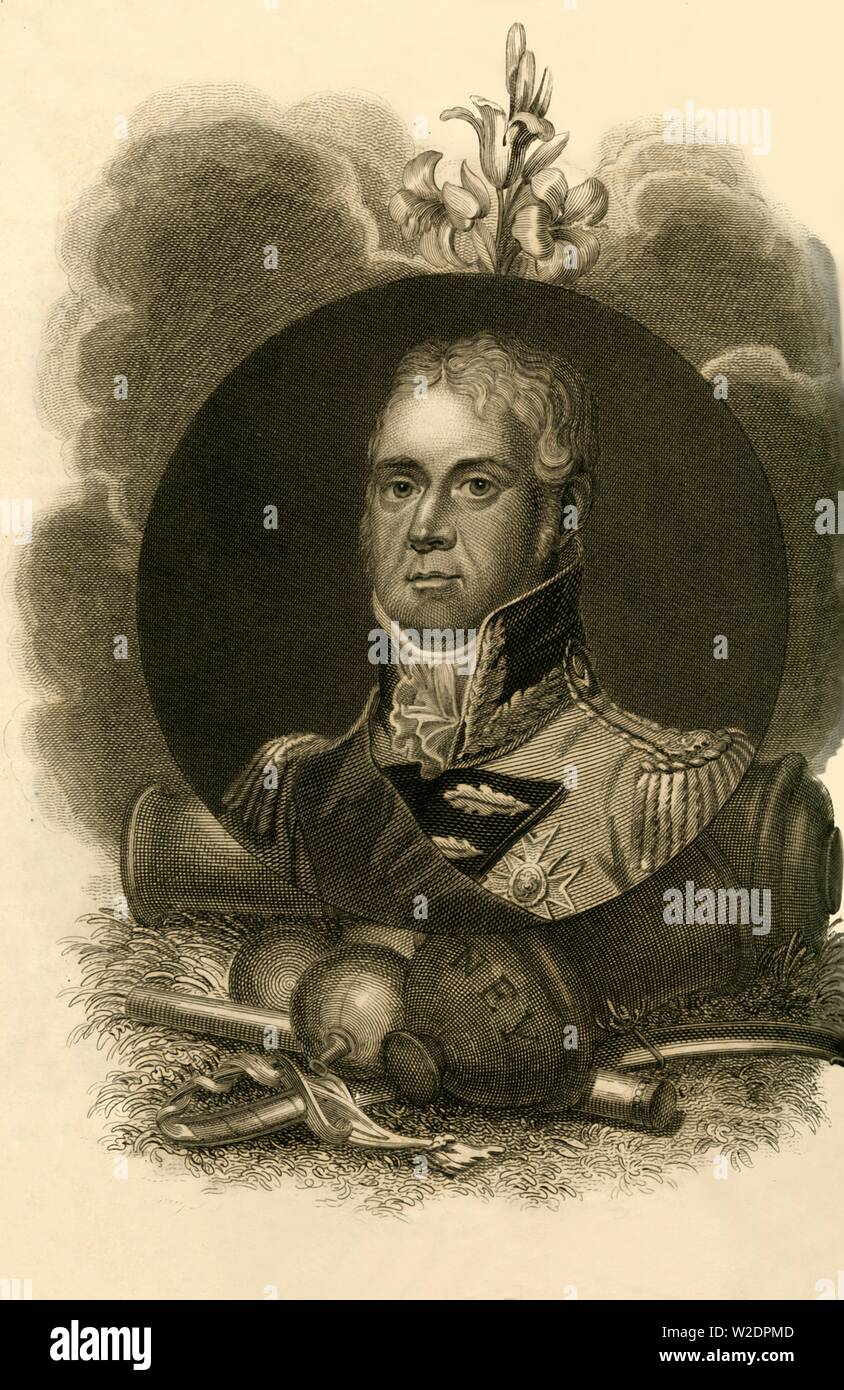 'Marshal Ney', (1769-1815), 1816. Creatore: sconosciuto. Foto Stock