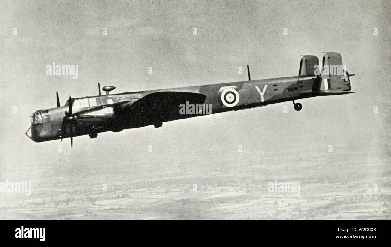 'L'Armstrong Whitworth Whitley', 1941. Creatore: sconosciuto. Foto Stock