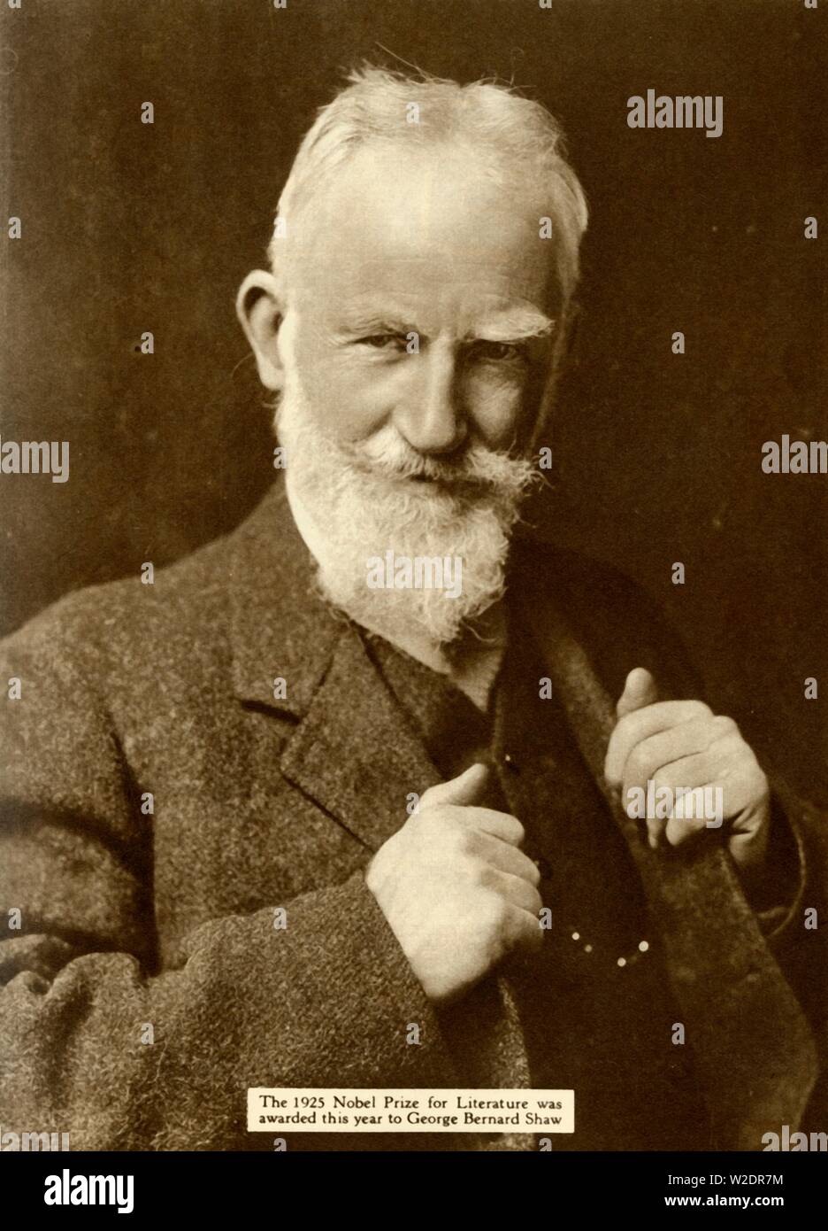 George Bernard Shaw, 1926, (1935). Creatore: sconosciuto. Foto Stock