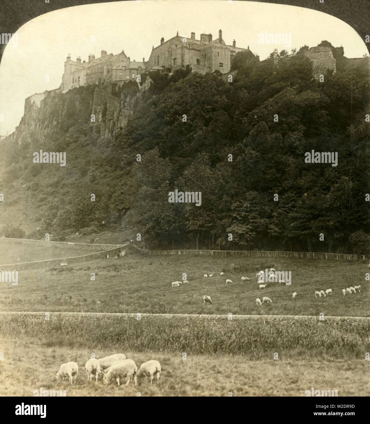 'Stirling castello, sede del vecchio re...Scozia', C1900. Creatore: Underwood & Underwood. Foto Stock