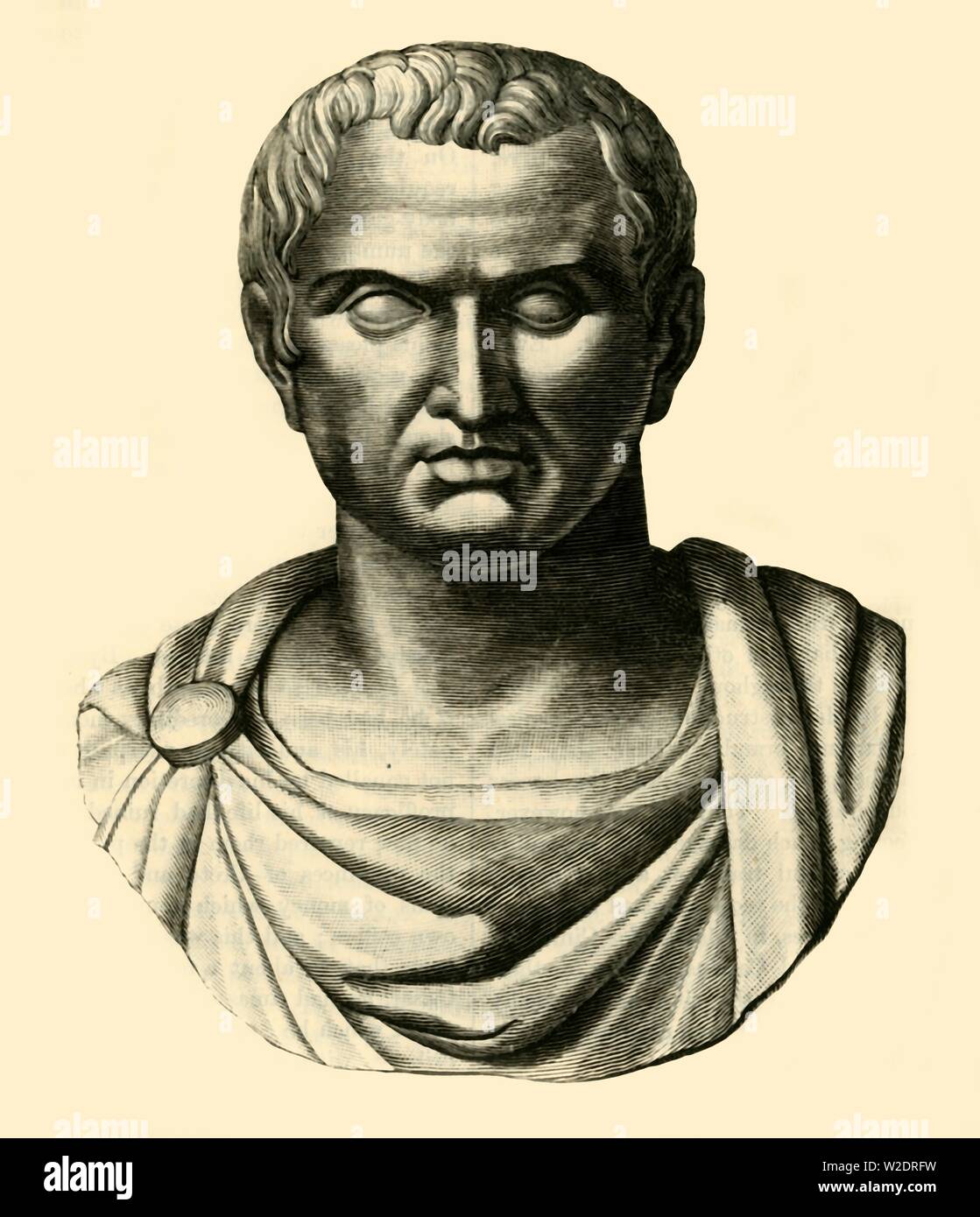 'Marc Antony", 1890. Creatore: sconosciuto. Foto Stock