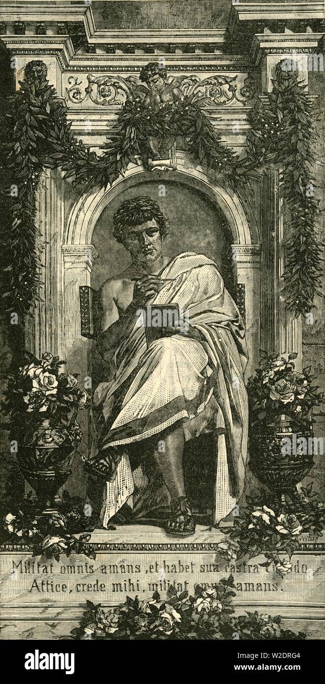"Ovidio', 1890. Creatore: sconosciuto. Foto Stock