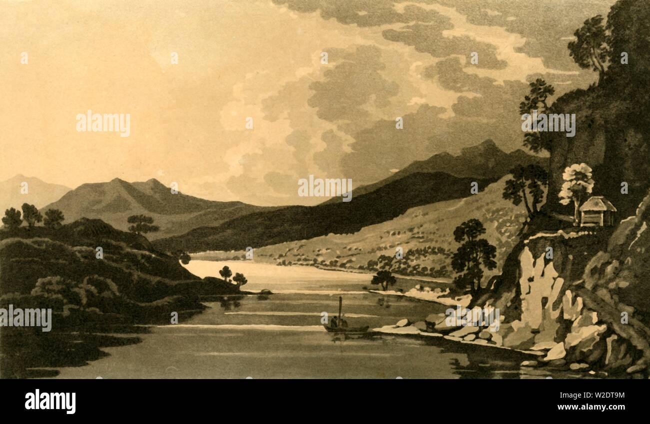 "Loch-Kaitrin, East-End', 1802. Creatore: sconosciuto. Foto Stock