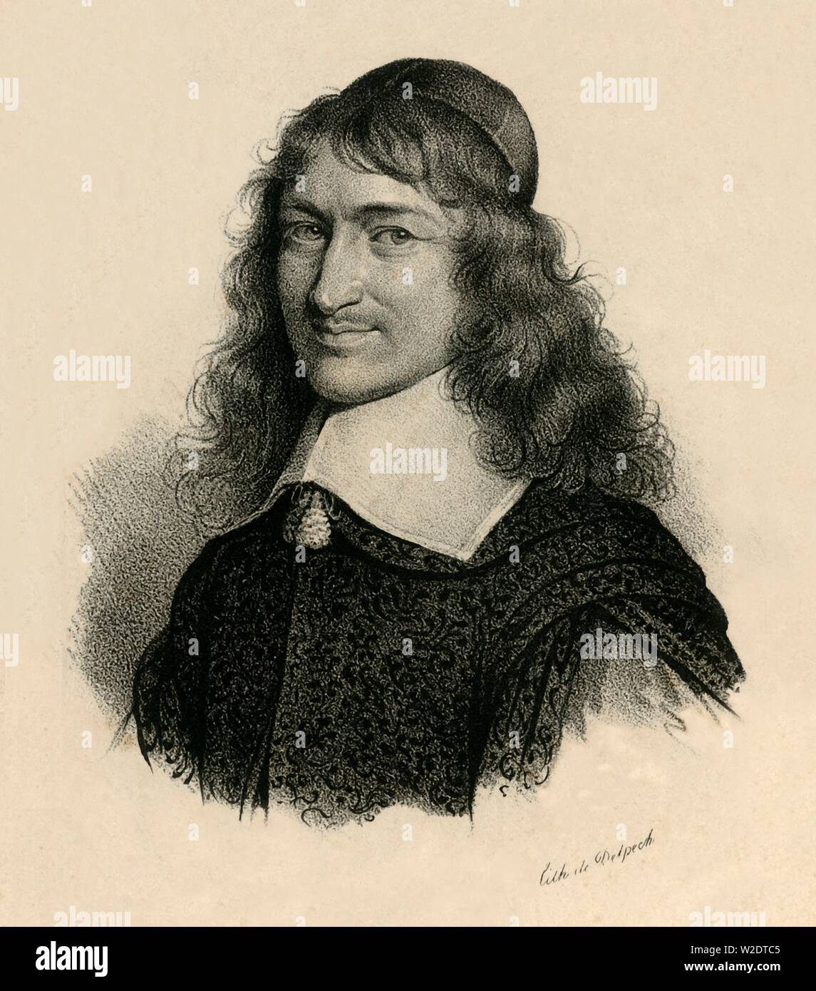 "Focquet', (1615-1680), c1830. Creatore: Francois-Seraphin Delpech. Foto Stock