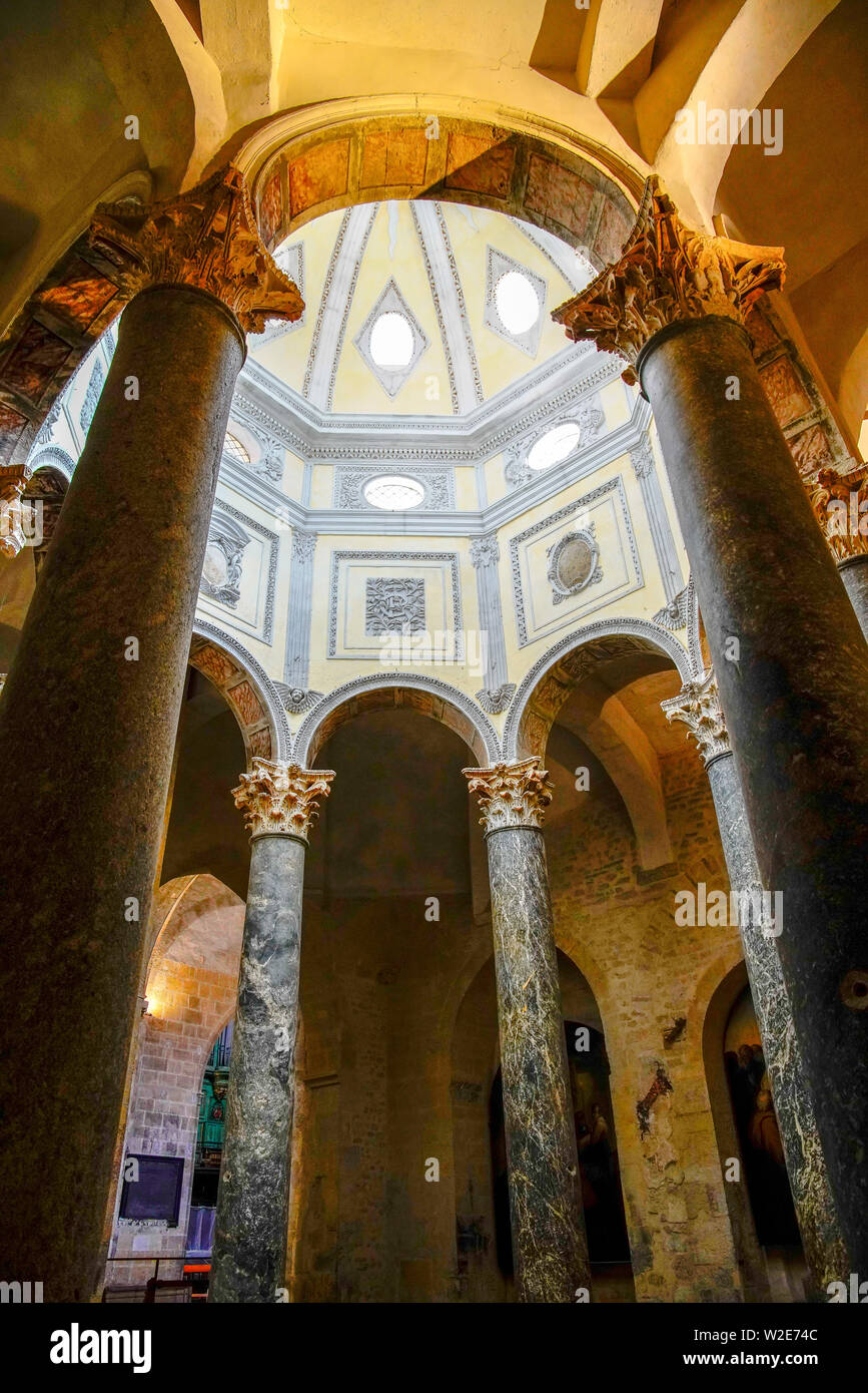 Battistero Saint-Sauveur in Aix-en-Provence. Aix è città e comune nel sud della Francia. Foto Stock