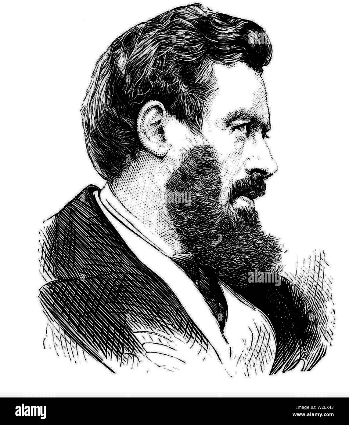 WALTER BAGEHOT (1826-1877) giornalista britannico Foto Stock