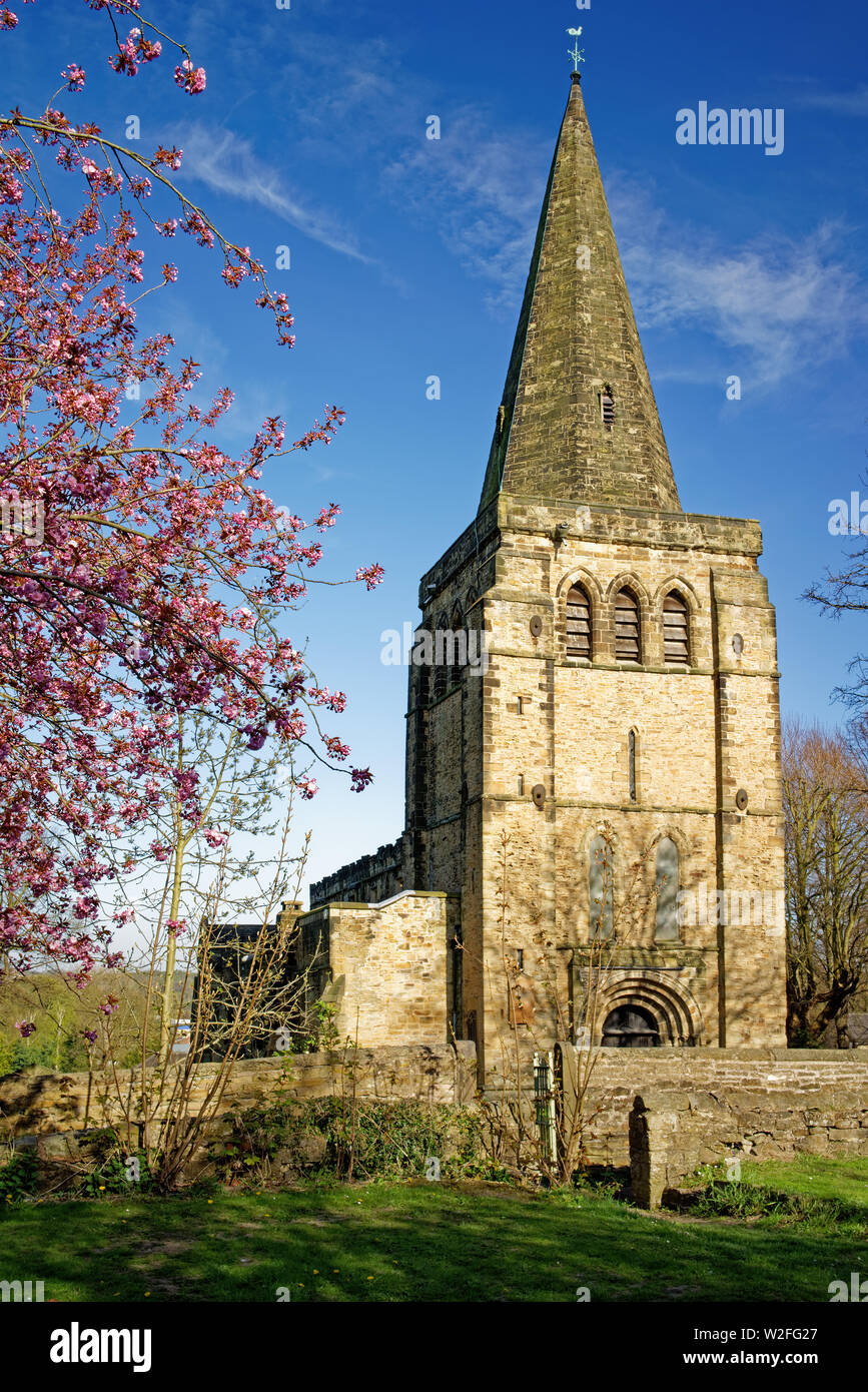 UK,Derbyshire,Eckington,St Peter & St Pauls Chiesa Foto Stock