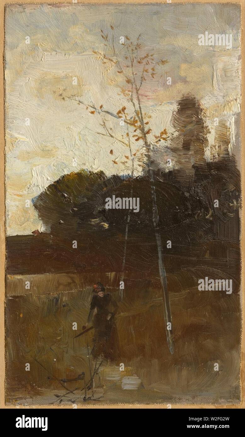 Charles Conder - Il sentiero del bosco - Foto Stock