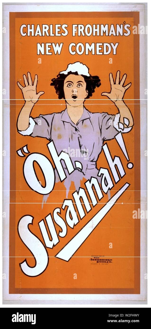 Charles Frohman la nuova commedia, Oh, Susannah! Foto Stock