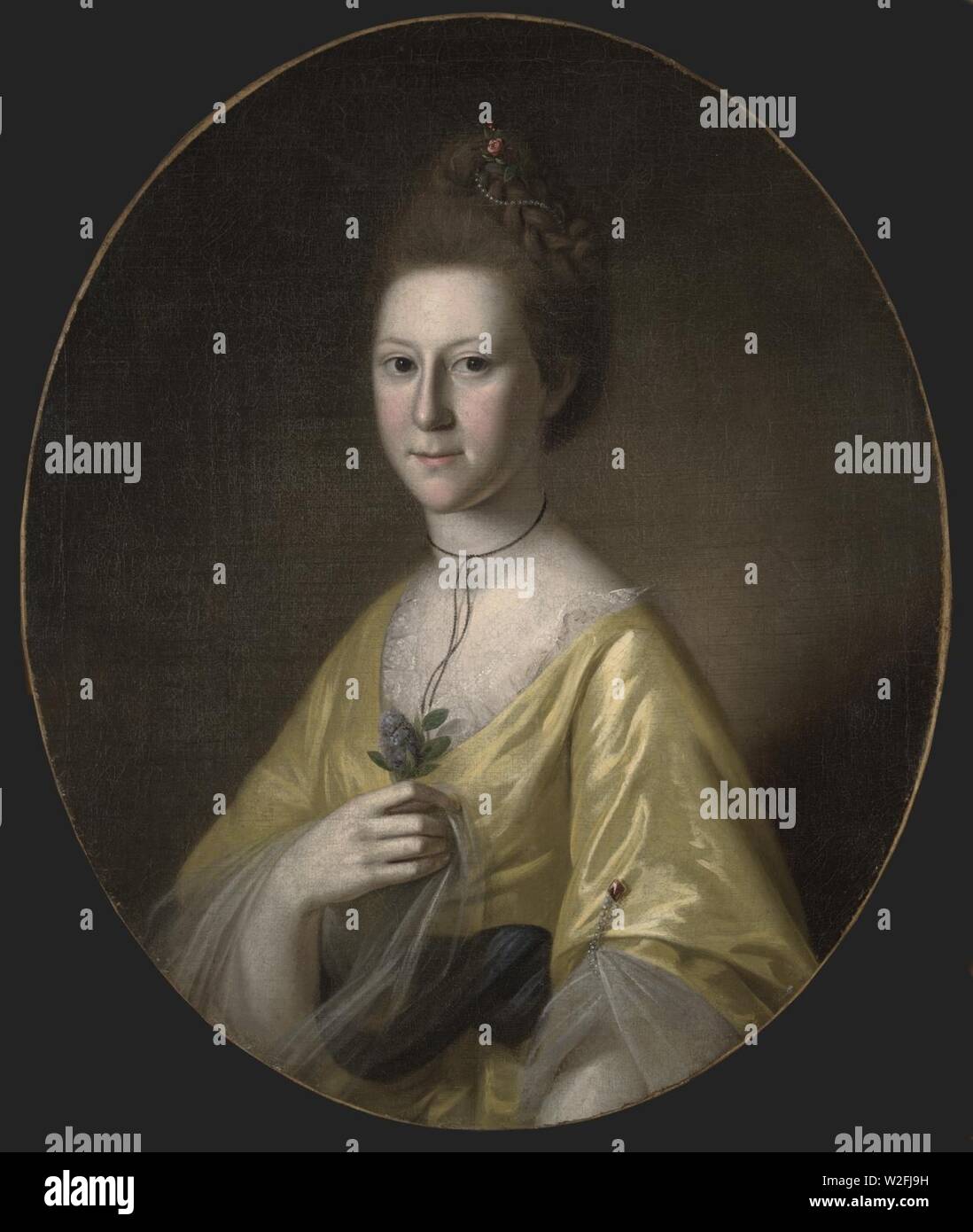 Charles Willson Peale - Sig.ra James Maccubin Carroll (Sophia Gough) (1772-1816) - Foto Stock