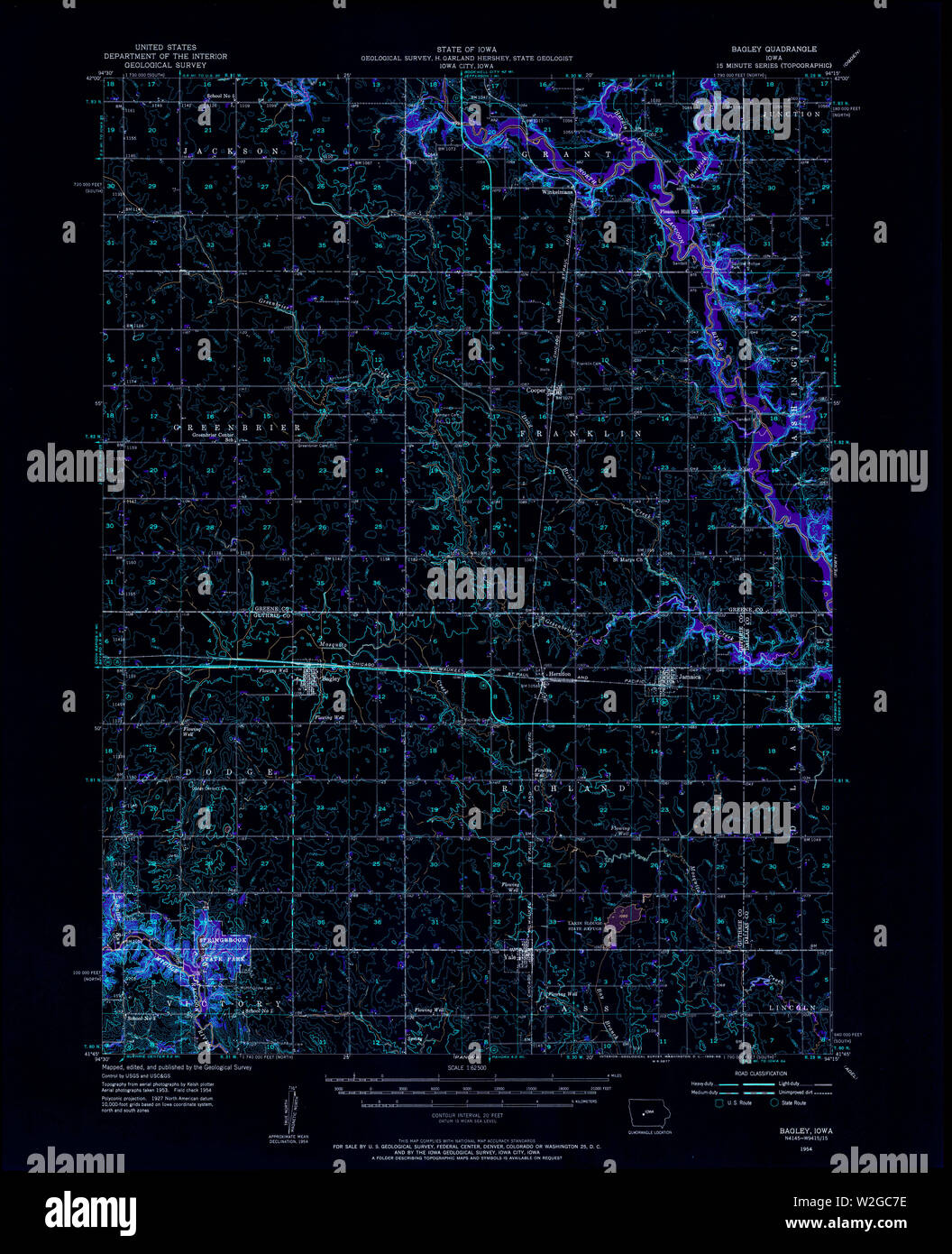 Mappa di bagley immagini e fotografie stock ad alta risoluzione Alamy