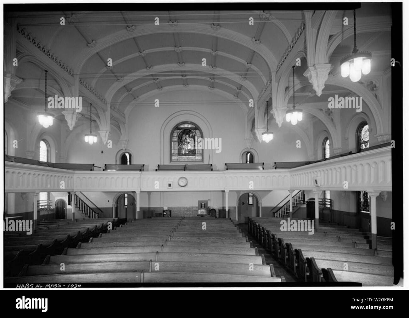 Cristo Re Chiesa Presbiteriana (Cambridge, Massachusetts) - 079897pv. Foto Stock