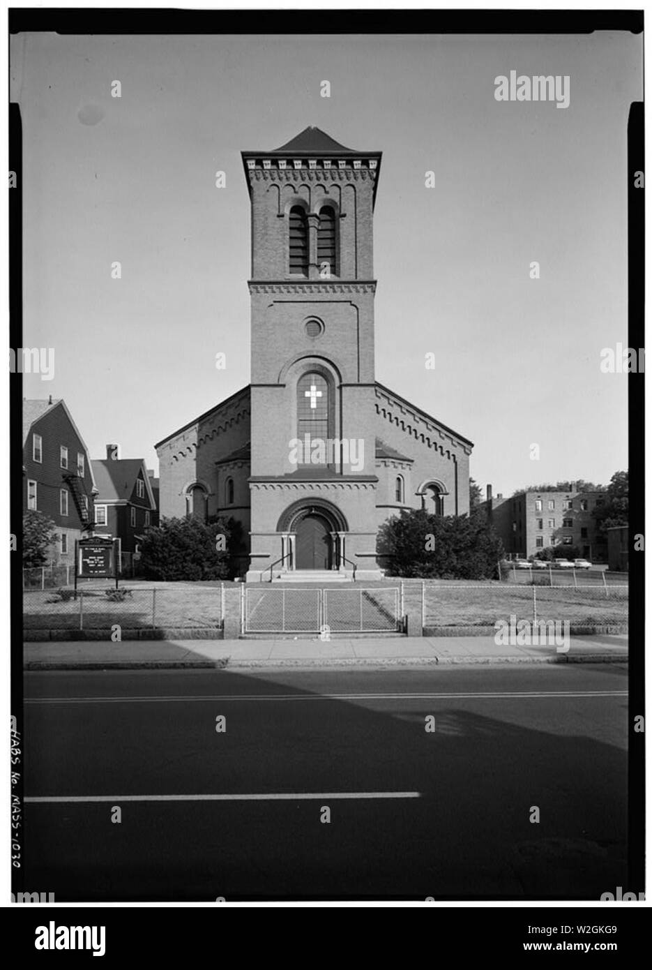 Cristo Re Chiesa Presbiteriana (Cambridge, Massachusetts) - 079895pv. Foto Stock
