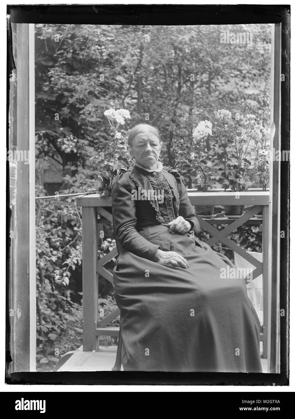 Christina Olie (Tante Stijntje) (23-10-1829 - 1910) (max res). Foto Stock