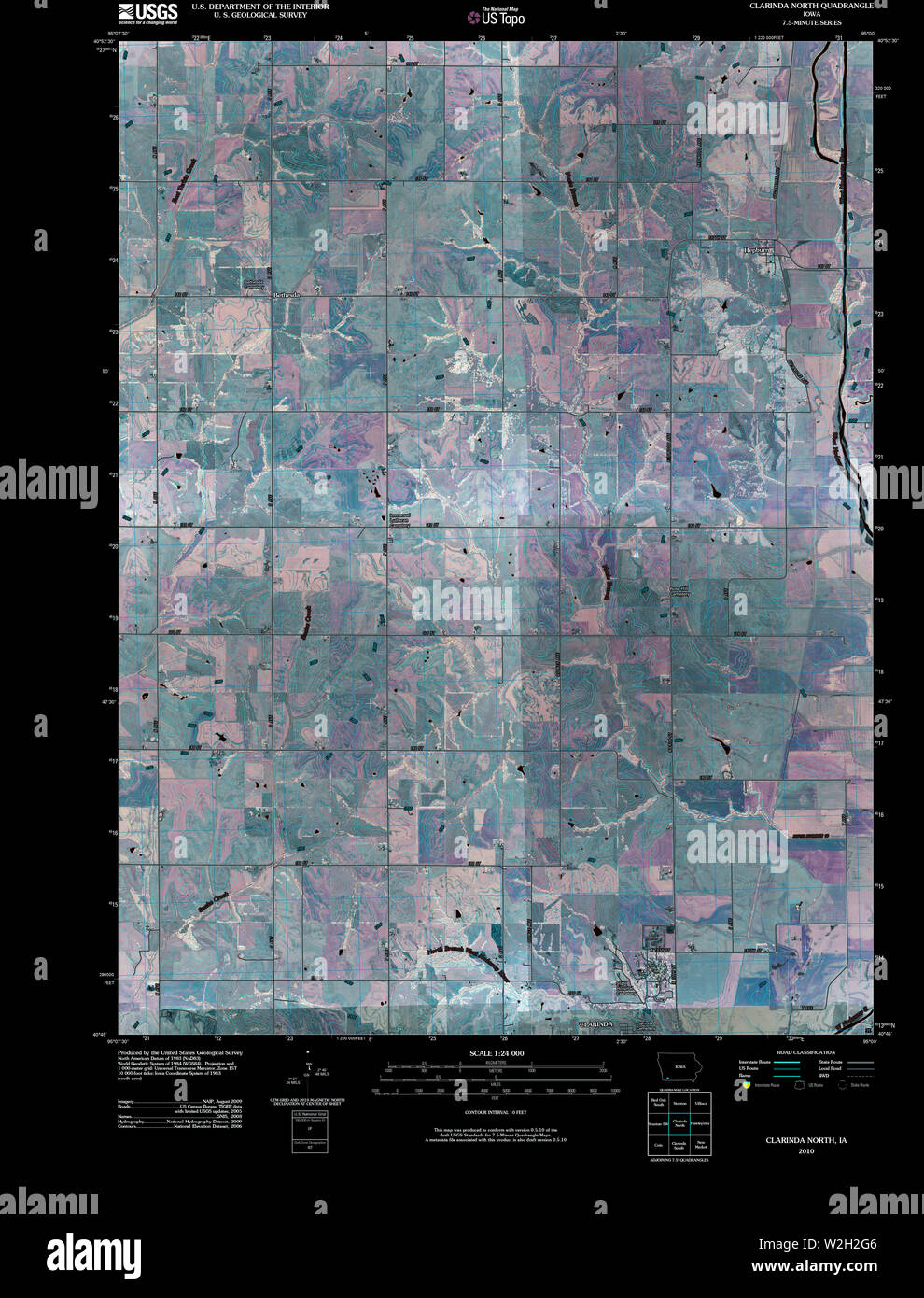Mappa clarinda immagini e fotografie stock ad alta risoluzione Alamy