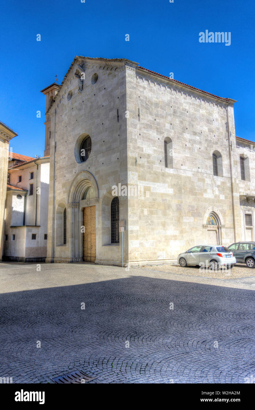L'Italia, Lombardia, Varese, il Battistero di San Giovanni Foto Stock