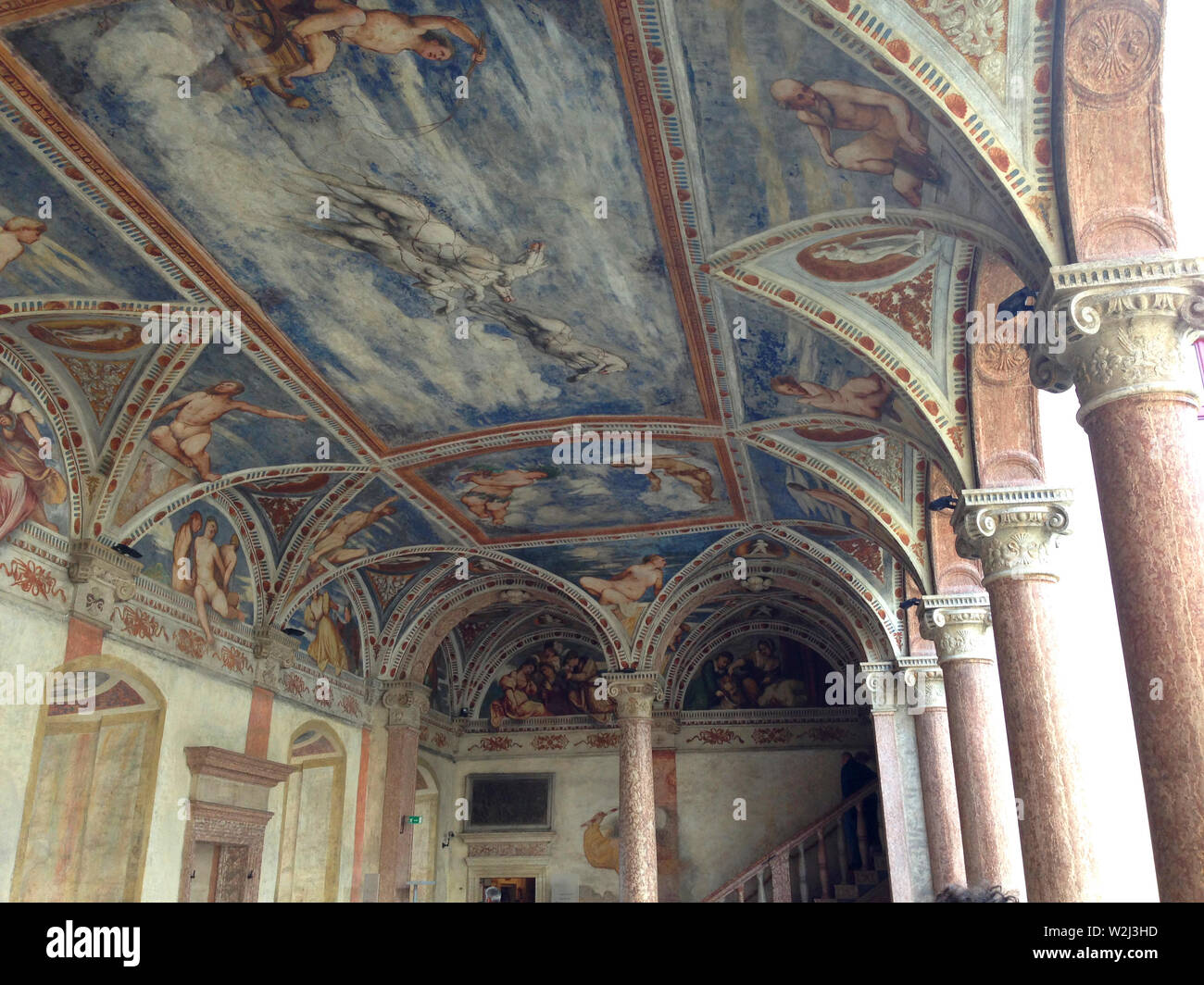 Centro storico della città di Trento Foto Stock