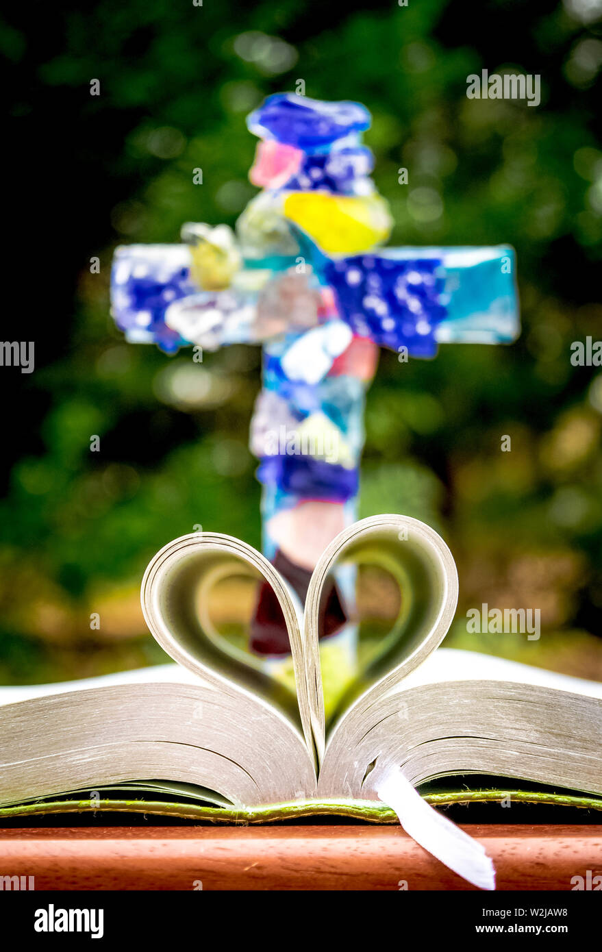 Nessun amore più grande Foto Stock