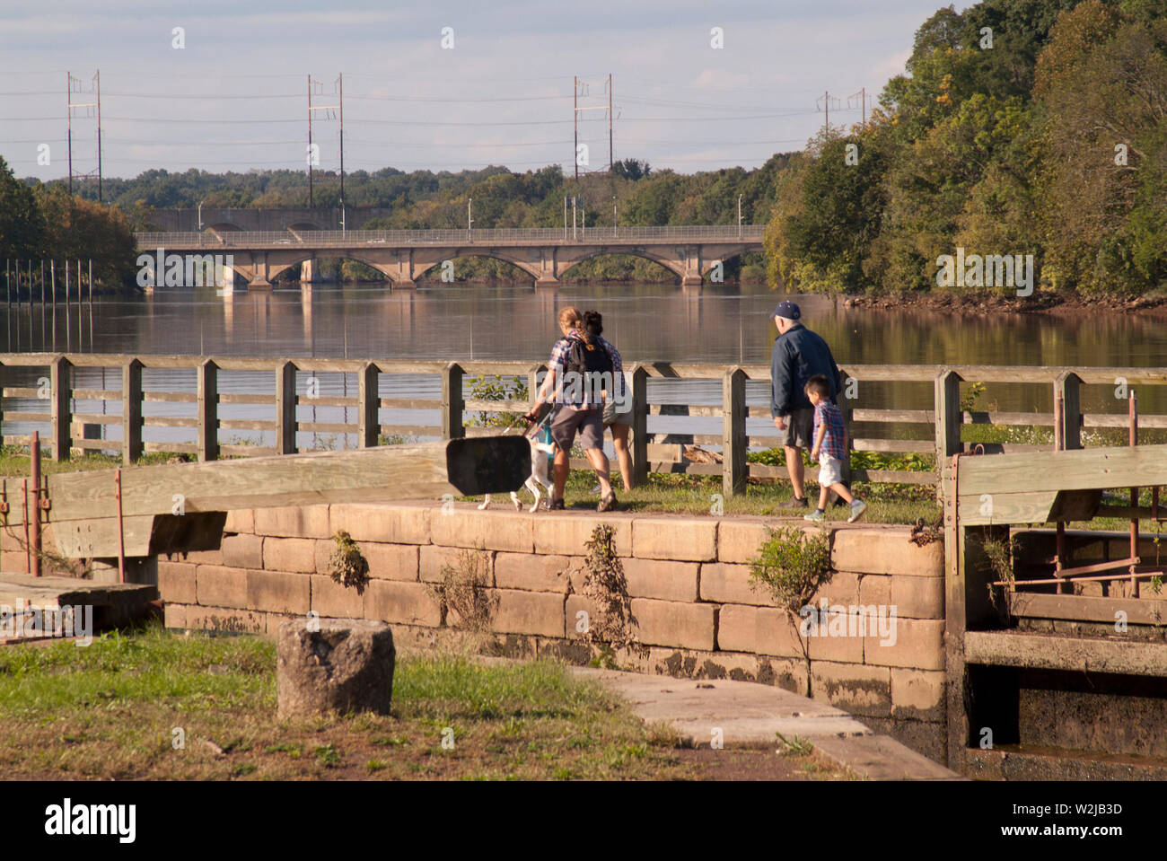 Parco E VOLUME RICREATIVO 1: Boyd Park di New Brunswick, New Jersey. Foto Stock