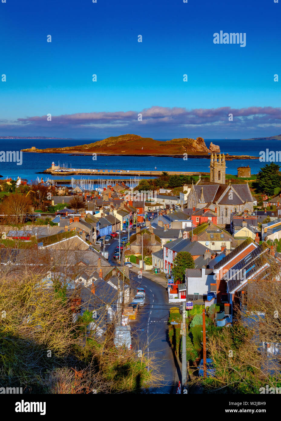 La Contea di Howth Dublino Irlanda Foto Stock