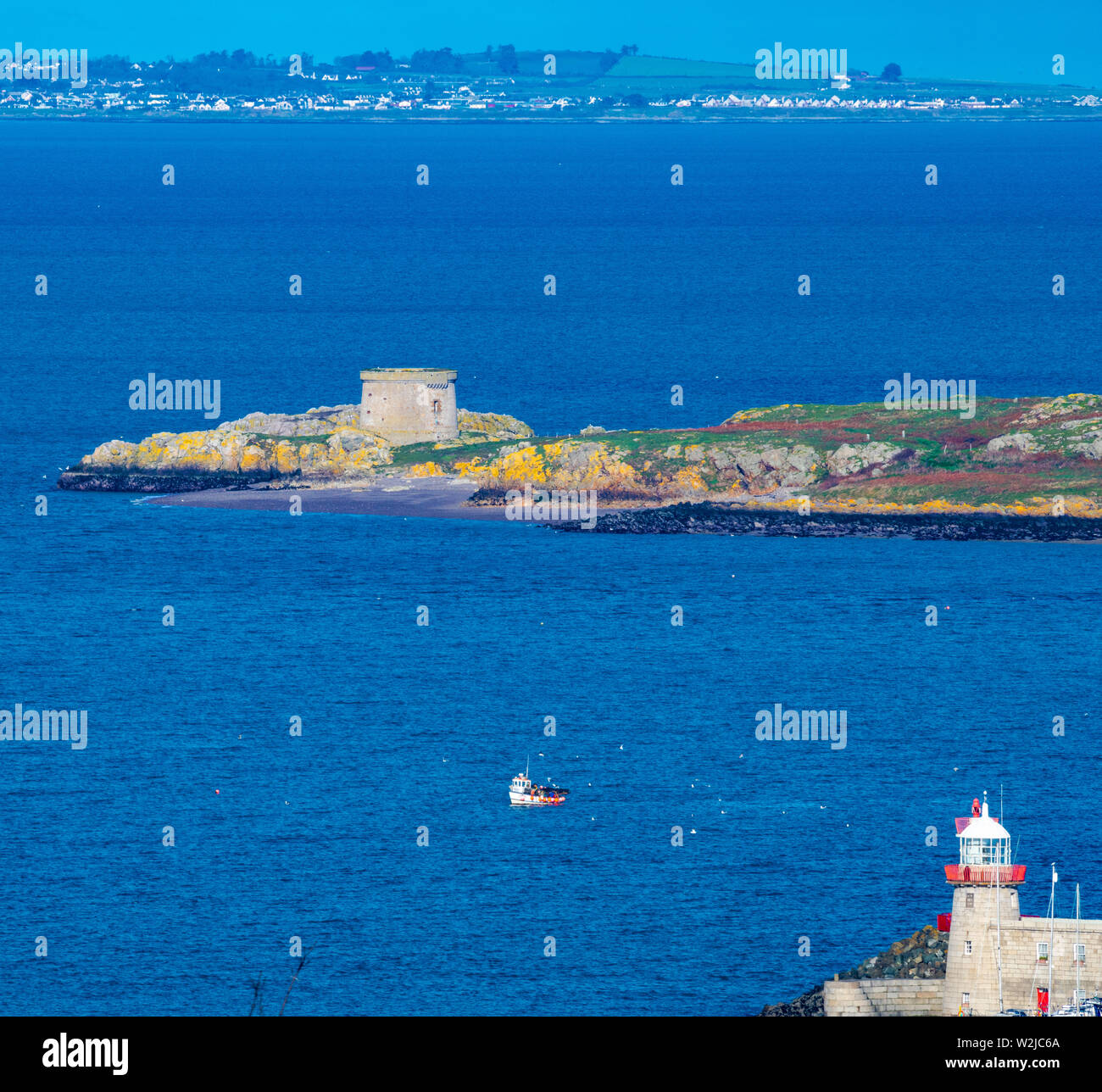 Porto di Howth Yachting Foto Stock