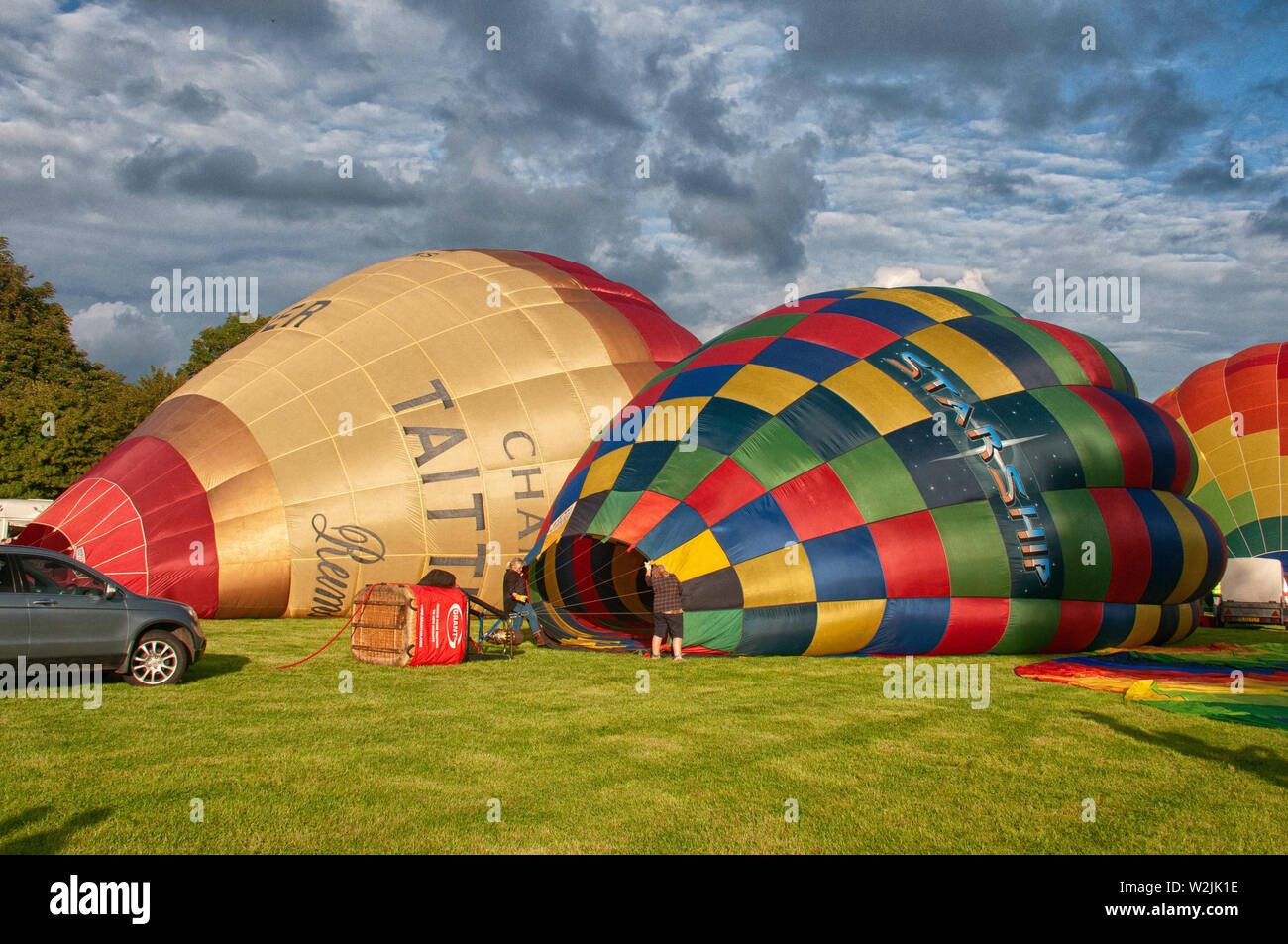 Strathaven Balloon Festival Foto Stock