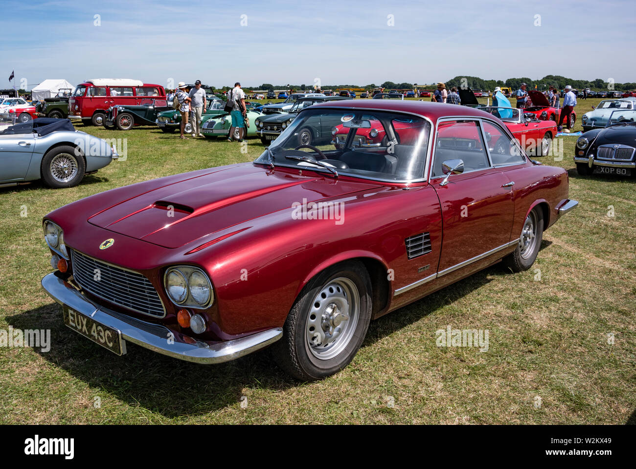 1965 Gordon Keeble coupe al Festival di volano, Oxfordshire Foto Stock