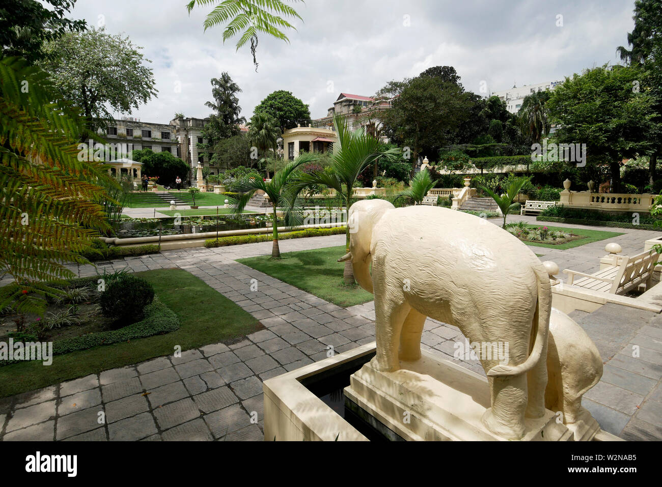 Il giardino dei sogni Kathmandu in Nepal Asia Foto Stock