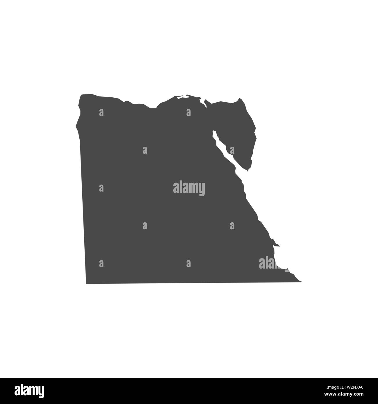 Vector egitto mappa isolato sul retro bianco Illustrazione Vettoriale Vector egitto mappa isolato sul retro bianco Illustrazione Vettoriale