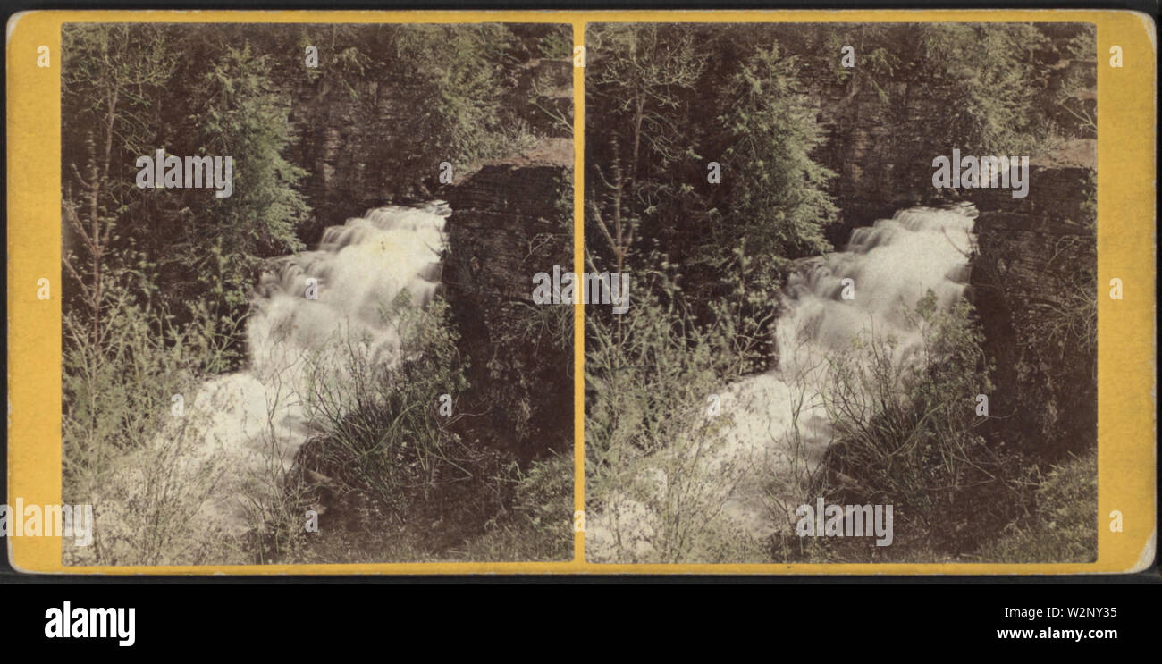 (Giganti sta)ir caso su Cascadilla, Itaca, da John B Heywood Foto Stock