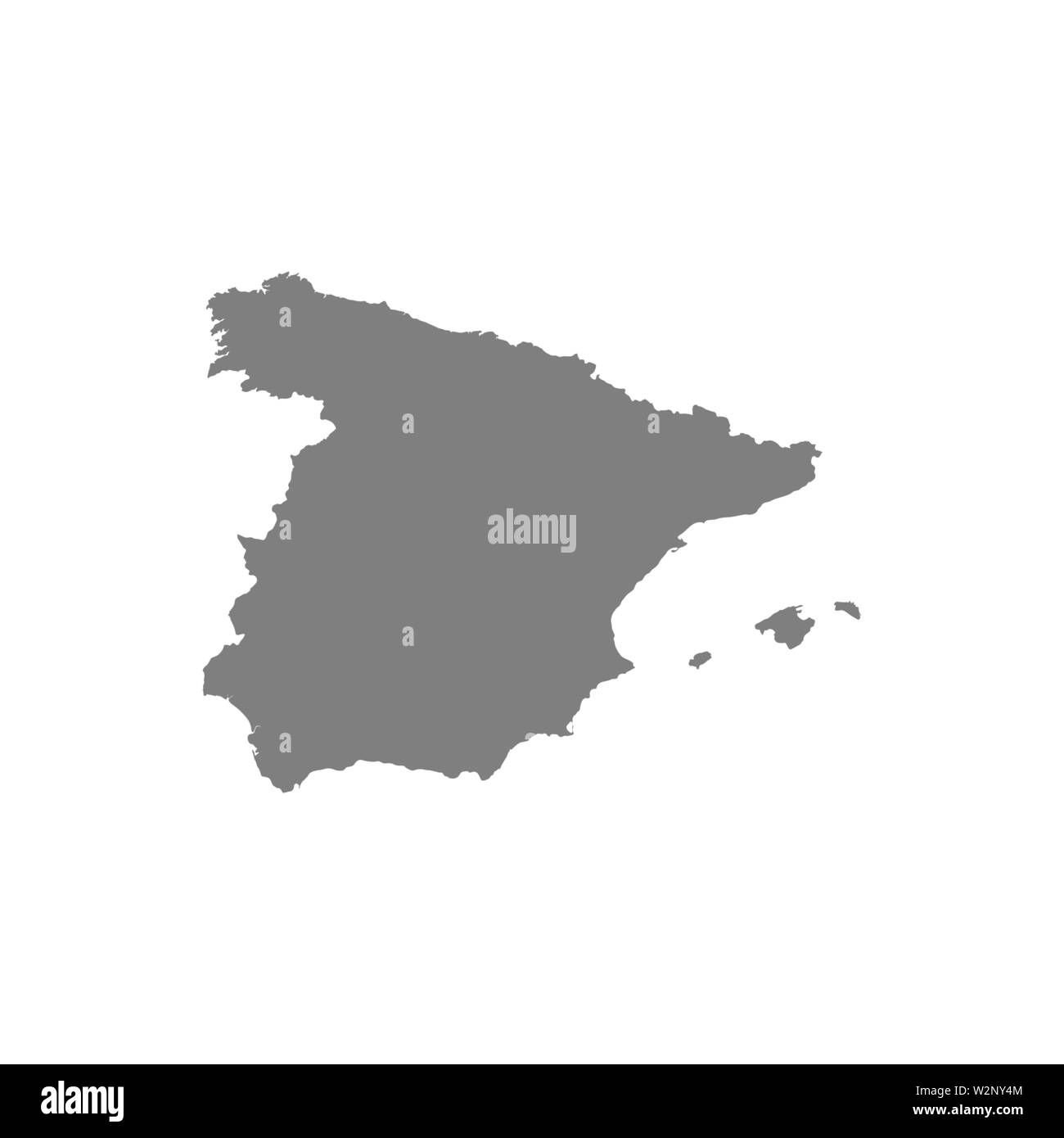 Spagna mappa sfondo del cartello. Eps vettoriali10 illustrazione Illustrazione Vettoriale