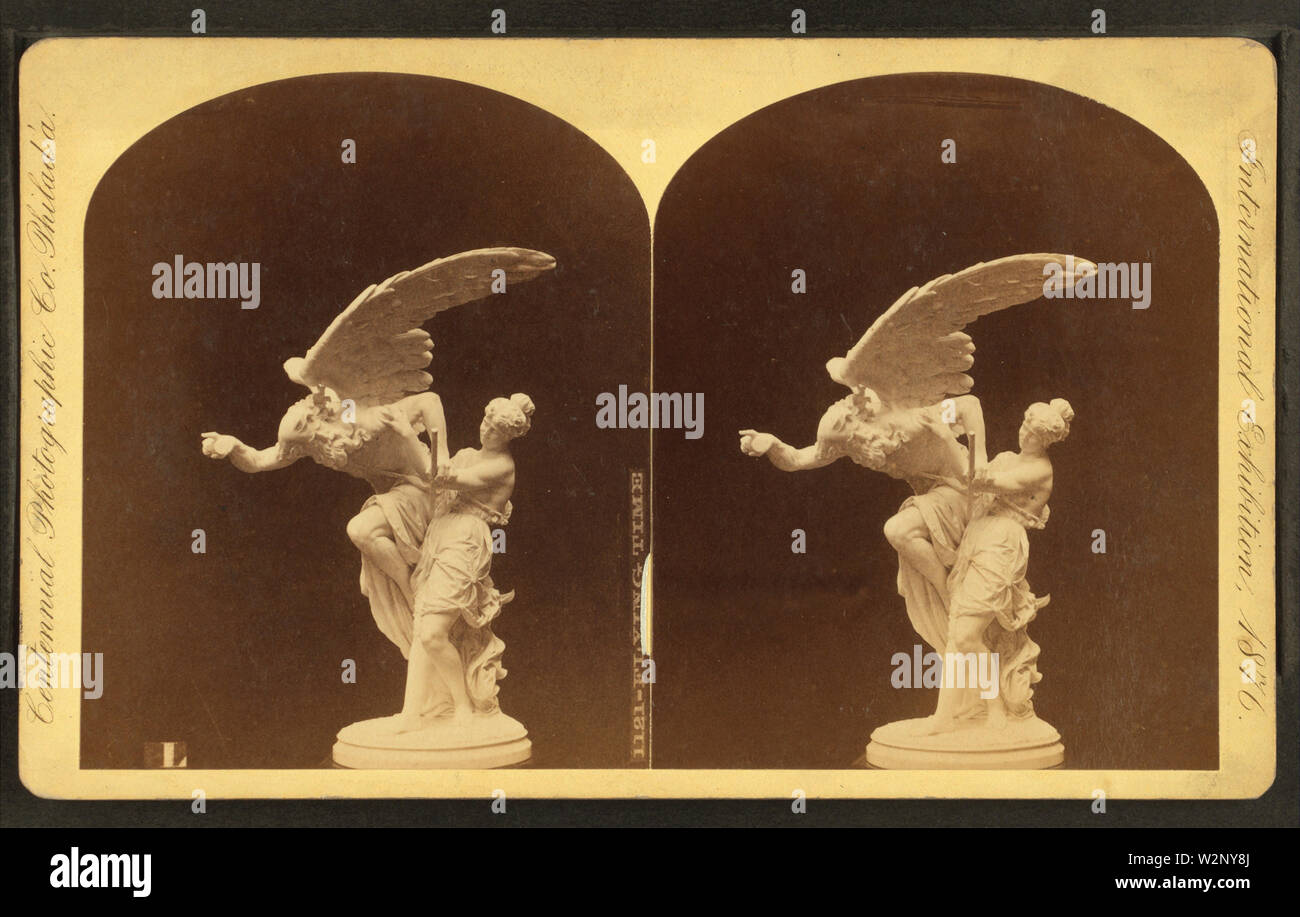 (Scultura) il tempo di volo da Centennial Co fotografico Foto Stock