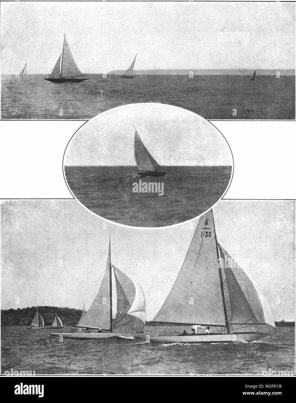 6 metri al 1924 Olimpiadi Foto Stock