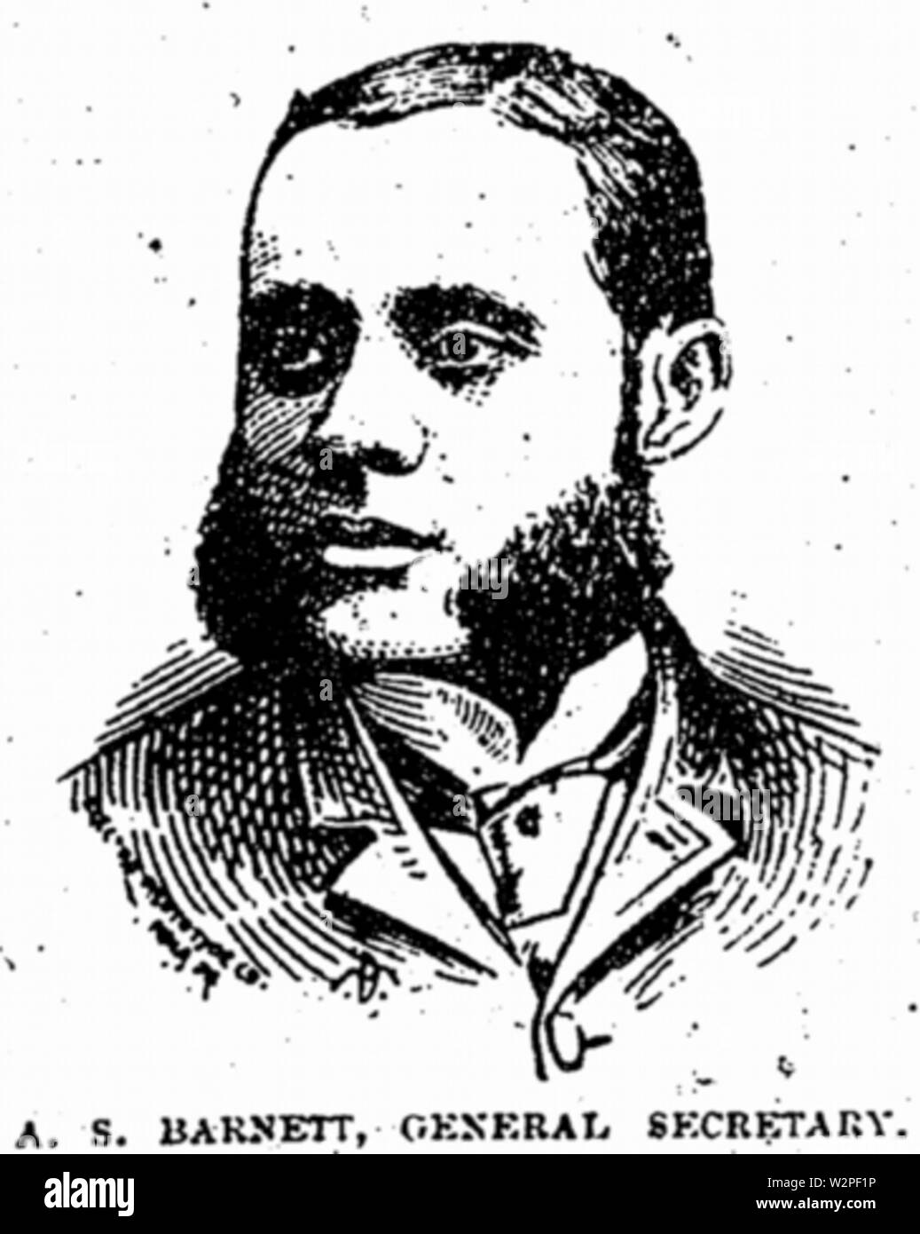 A S Barnet - Progress - Sabato, 21 giugno 1890 Foto Stock