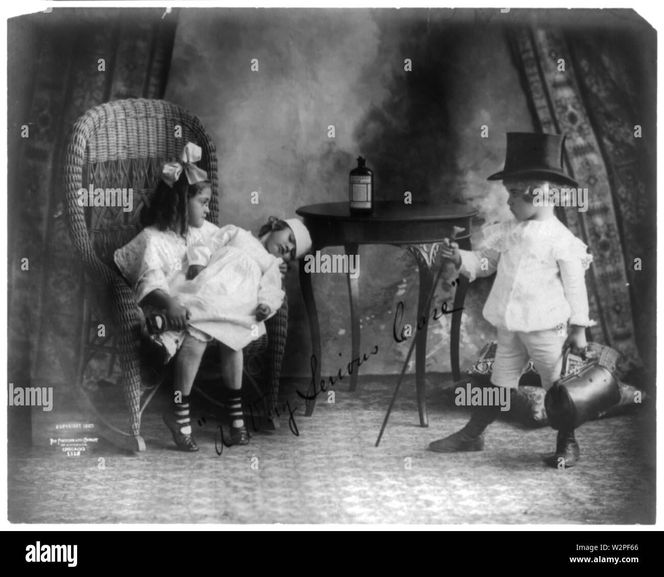 Un gravissimo caso Foto Stock