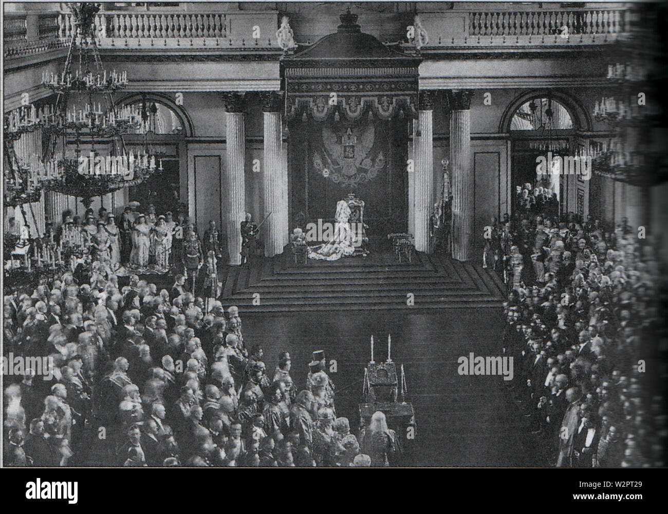 AperturaDeLaDumaEnLaSalaDelTrono19060510 Foto Stock