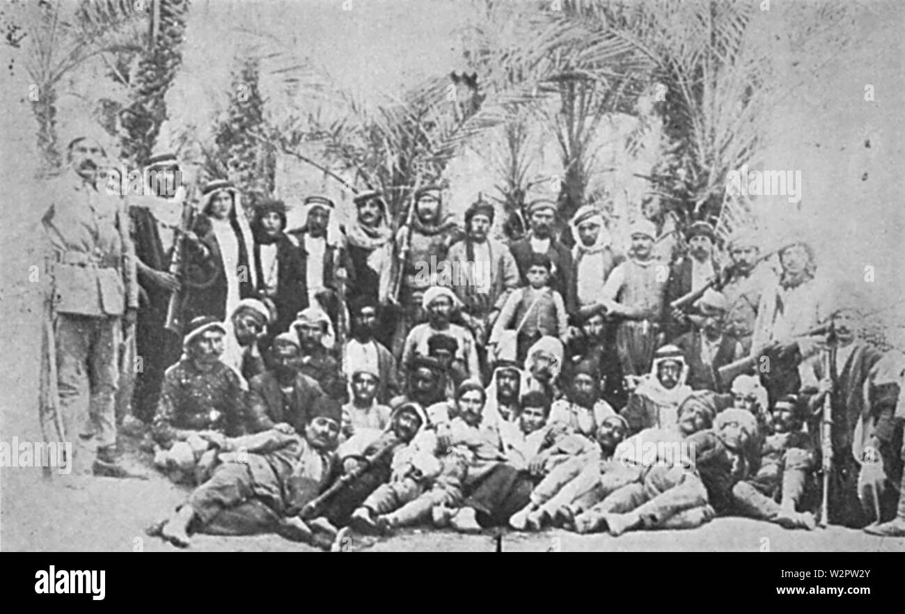 Resistenza armena - Urfa - Luglio 1915 (ritagliate) Foto Stock
