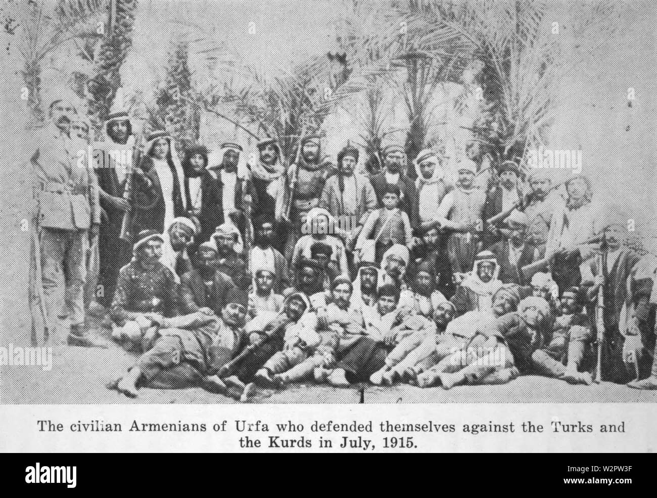 Resistenza armena - Urfa - Luglio 1915 Foto Stock