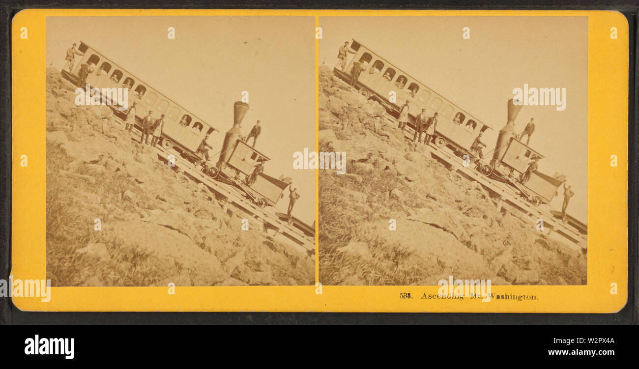 Ordine crescente di Washington Mt, da Kilburn fratelli 5 Foto Stock