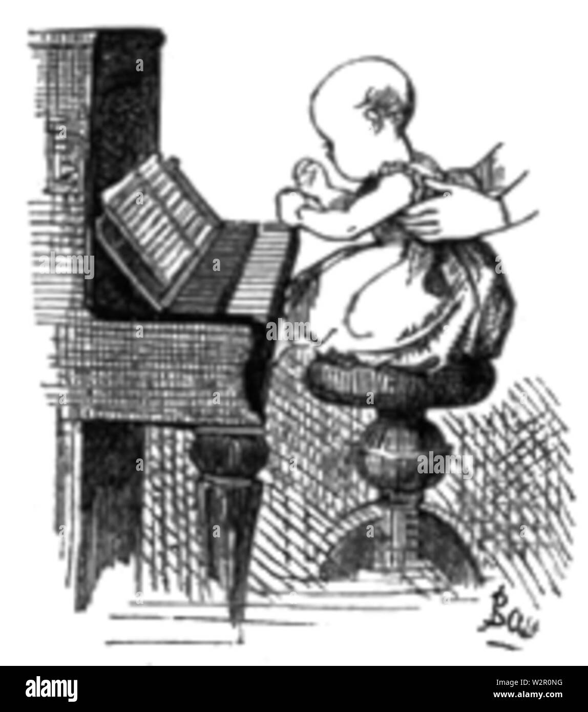 Bab Ballads titolo immagine della pagina Foto Stock