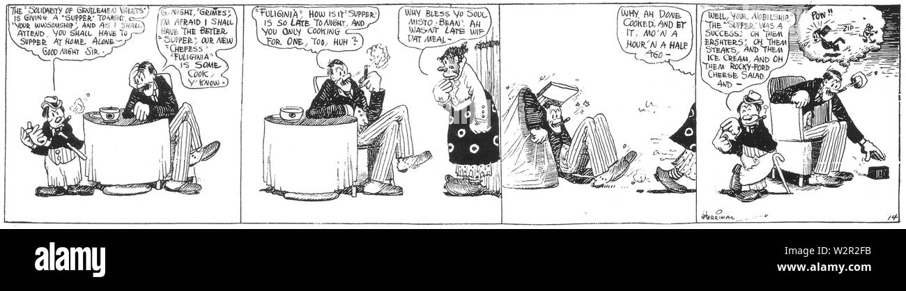 Il barone Bean circa 1916-1917 Foto Stock