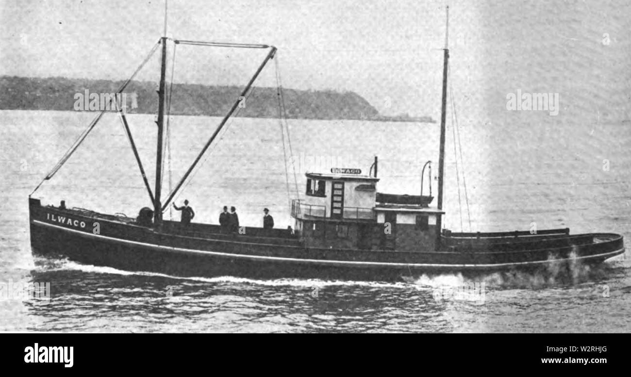 Cannery Ilwaco gara Foto Stock